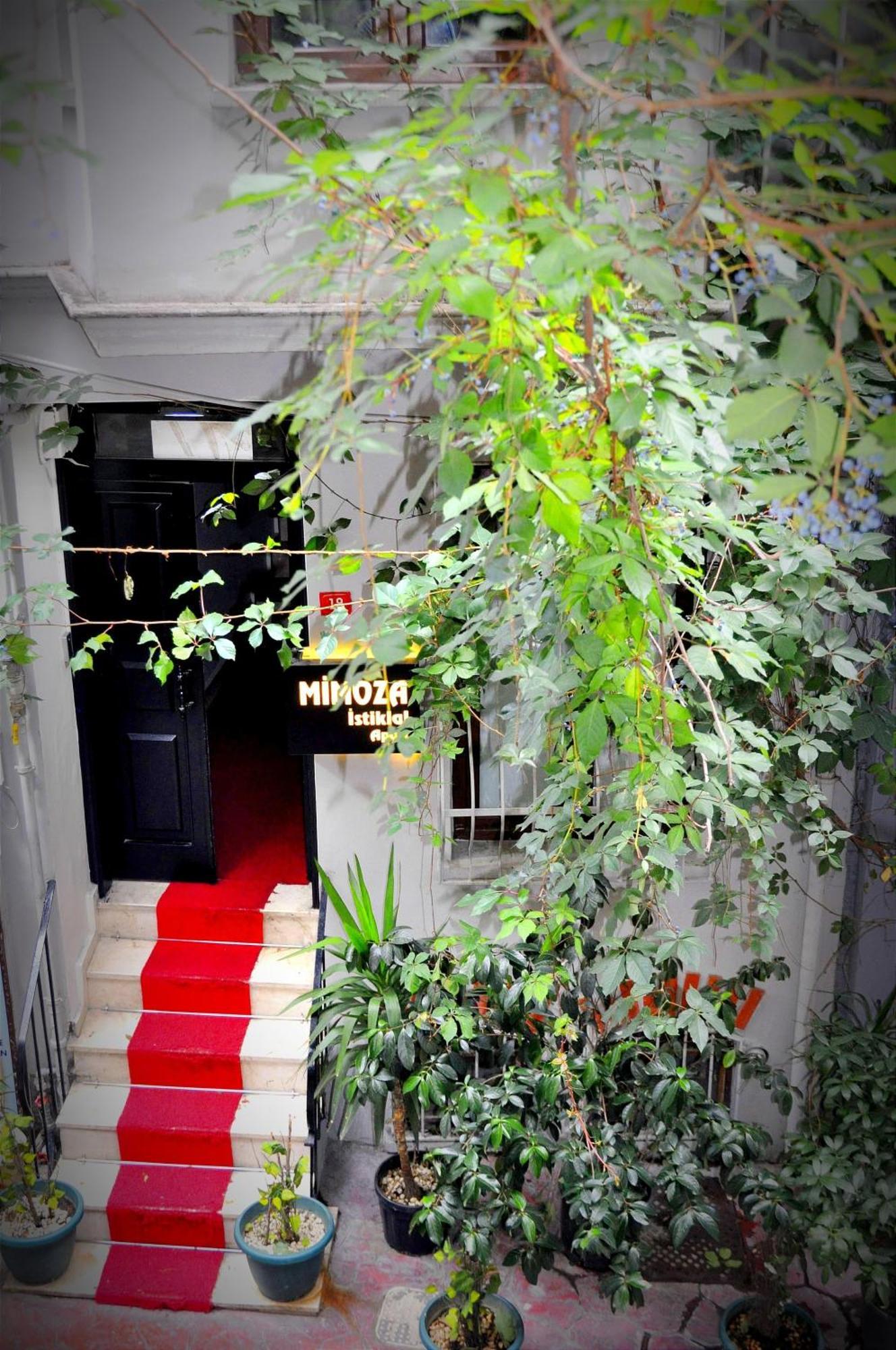 Mimoza Istiklal Apart Hotel Istanboel Buitenkant foto